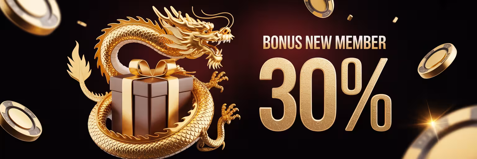 Bonus New Member 30%